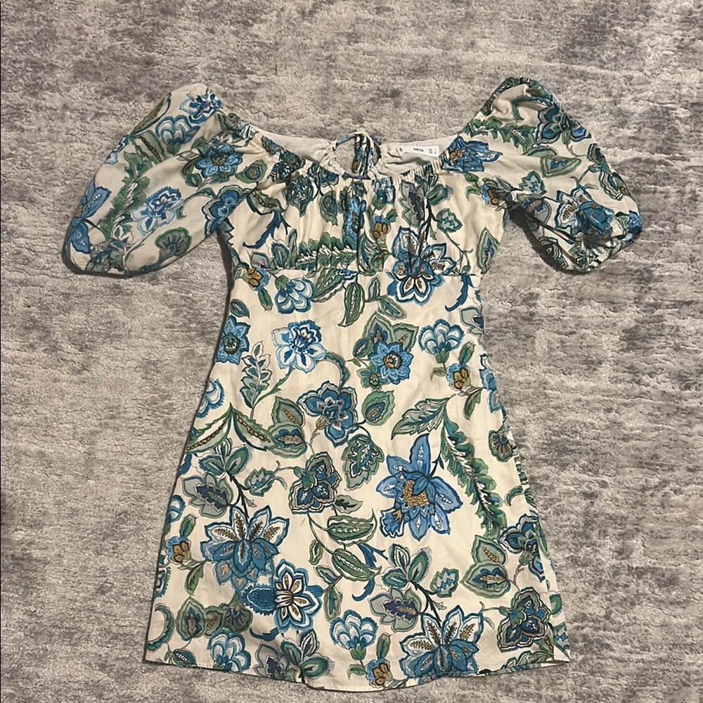 Floral Off-Shoulder Dress